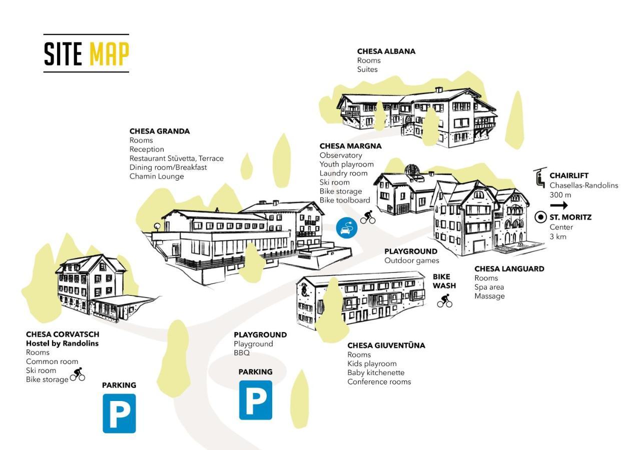 Sternwarte By Randolins Bed & Breakfast St. Moritz Ngoại thất bức ảnh